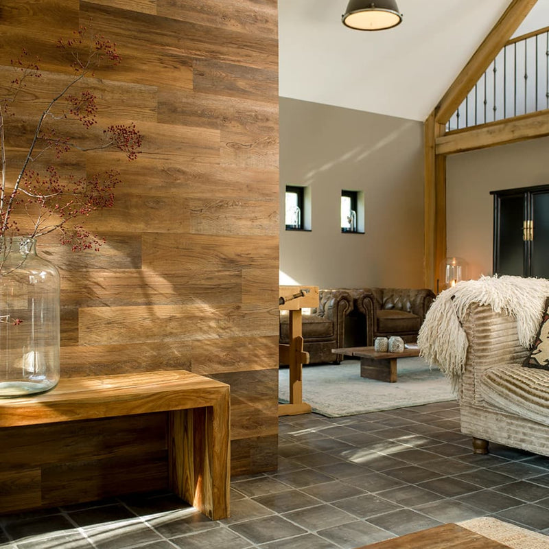 Load image into Gallery viewer, WallArt WallArt Planken 30 st GL-WA34 hout-look schuurhout eiken omberbruin
