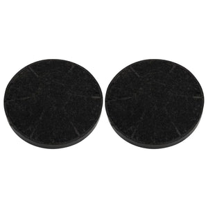 Vidaxl koolstoffilters voor afzuigkap 2 st 105x21 mm