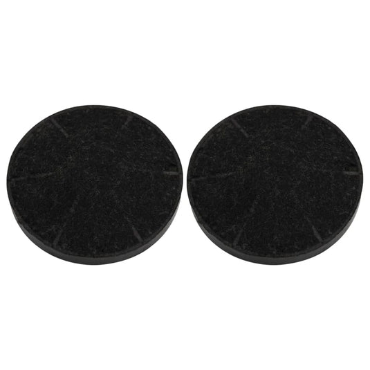 Vidaxl koolstoffilters voor afzuigkap 2 st 105x21 mm
