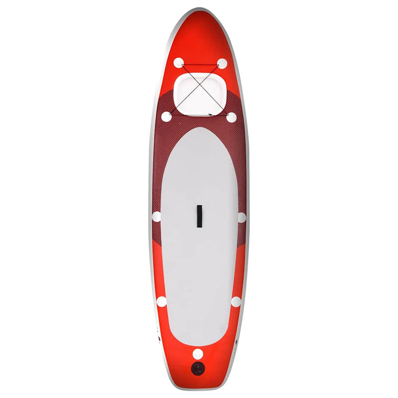 Load image into Gallery viewer, Vidaxl stand up paddleboardset opblaasbaar 300x76x10 cm rood
