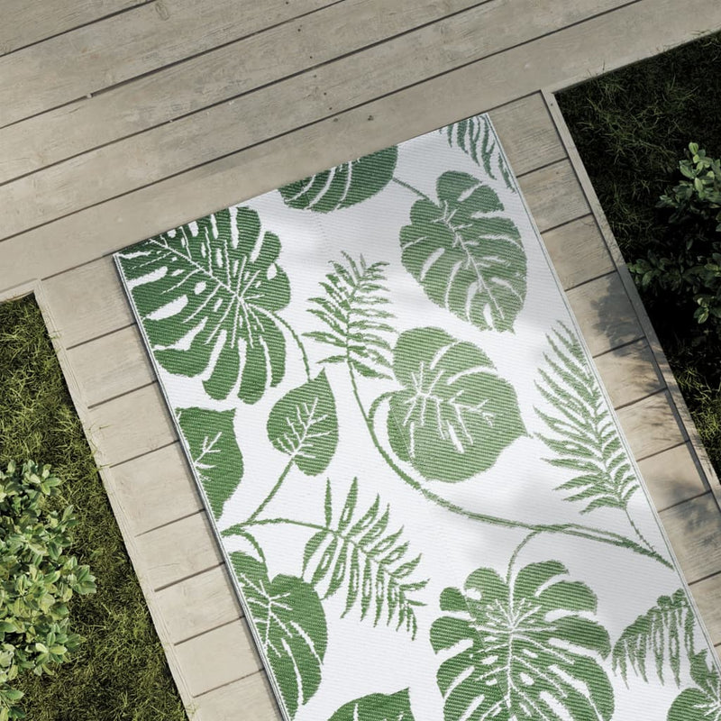 Load image into Gallery viewer, Vidaxl buitenkleed arakil 80x150 cm polypropeen groen
