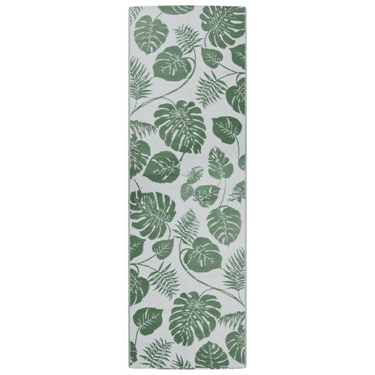 Vidaxl buitenkleed arakil 80x250 cm polypropeen groen