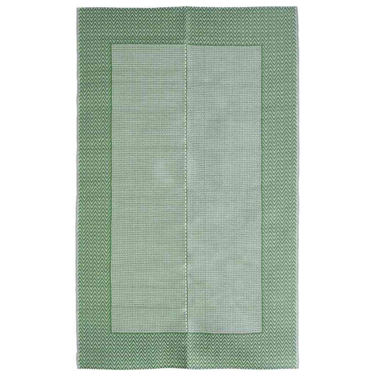 Vidaxl buitenkleed arakil 120x180 cm pp groen