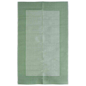 Vidaxl buitenkleed arakil 190x290 cm polypropeen groen