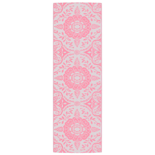 VidaXL Buitenkleed 80x250 cm polypropeen roze