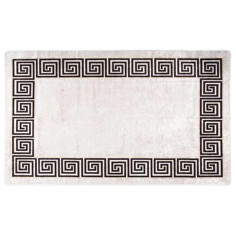 Load image into Gallery viewer, Vidaxl vloerkleed wasbaar anti-slip 120x180 cm lichtbeige
