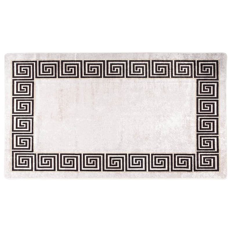 Laden Sie das Bild in Galerie -Viewer, Vidaxl vloerkleed wasbaar anti-slip 190x300 cm lichtbeige
