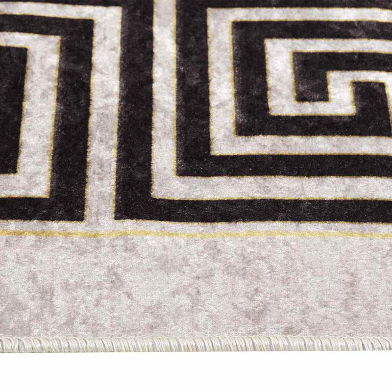Laden Sie das Bild in Galerie -Viewer, Vidaxl vloerkleed wasbaar anti-slip 190x300 cm lichtbeige
