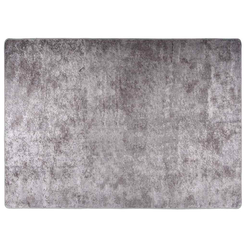 Load image into Gallery viewer, Vidaxl vloerkleed wasbaar anti-slip 120x180 cm grijs
