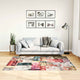 Vidaxl vloerkleed wasbaar anti-slip patchwork 120x180 cm meerkleurig