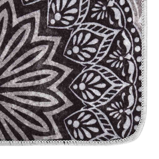 Vidaxl vloerkleed wasbaar anti-slip 120x180 cm meerkleurig