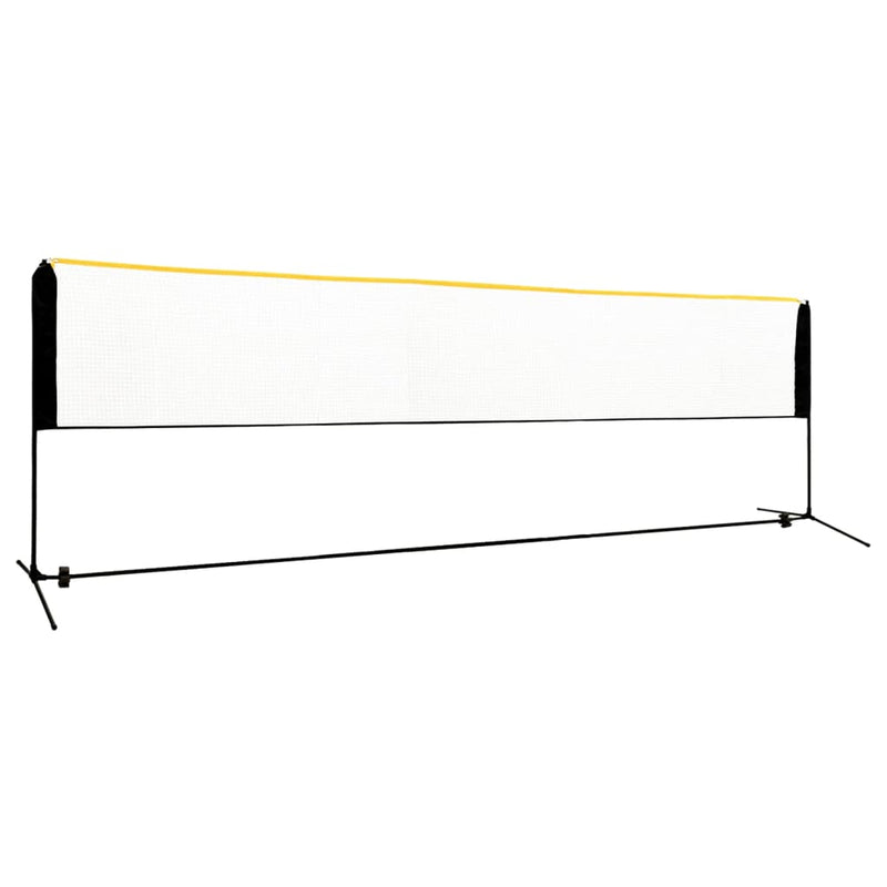 Load image into Gallery viewer, Vidaxl badmintonnet verstelbaar 500x103x94-158 cm metaal
