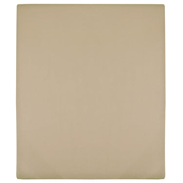 Vidaxl hoeslaken jersey 140x200 cm katoen taupe