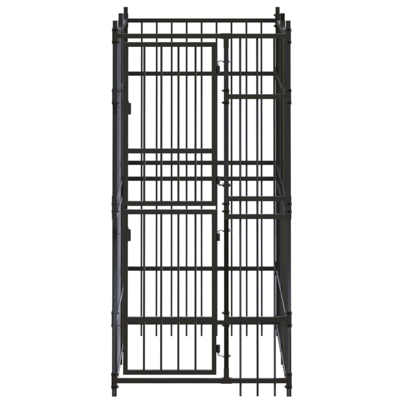 Load image into Gallery viewer, VidaXL Hondenkennel 1,84 m² staal

