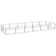 VidaXL Hondenkennel 12 m² staal zilverkleurig