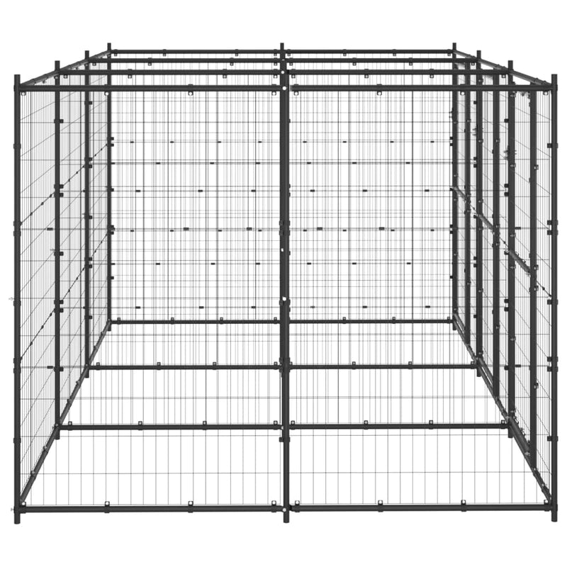 Load image into Gallery viewer, VidaXL Hondenkennel 7,26 m² staal
