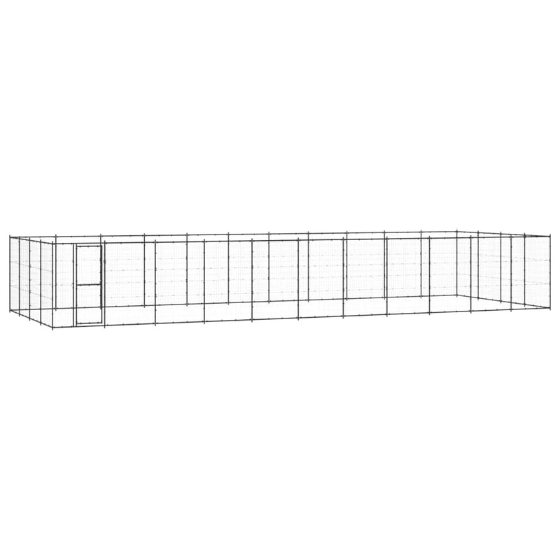 Load image into Gallery viewer, VidaXL Hondenkennel 53,24 m² staal
