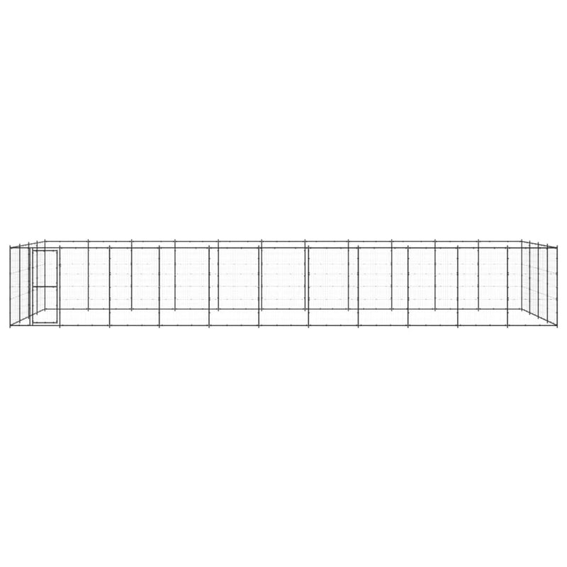 Load image into Gallery viewer, VidaXL Hondenkennel 53,24 m² staal
