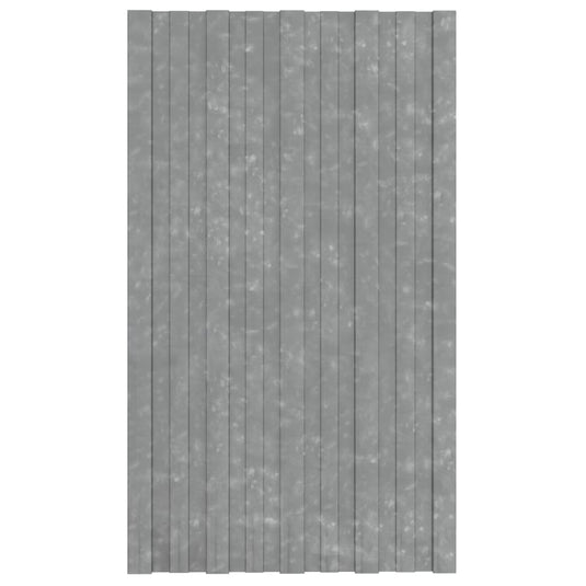 VidaXL Dakpanelen 36 st 80x45 cm gegalvaniseerd staal zilverkleurig