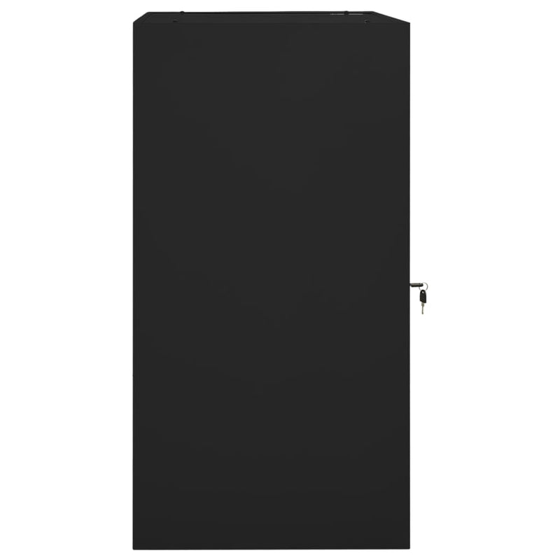 Load image into Gallery viewer, Vidaxl zadelkast 53x53x105 cm staal zwart
