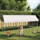 Vidaxl hondenkennel voor buiten met dak 400x100x150 cm