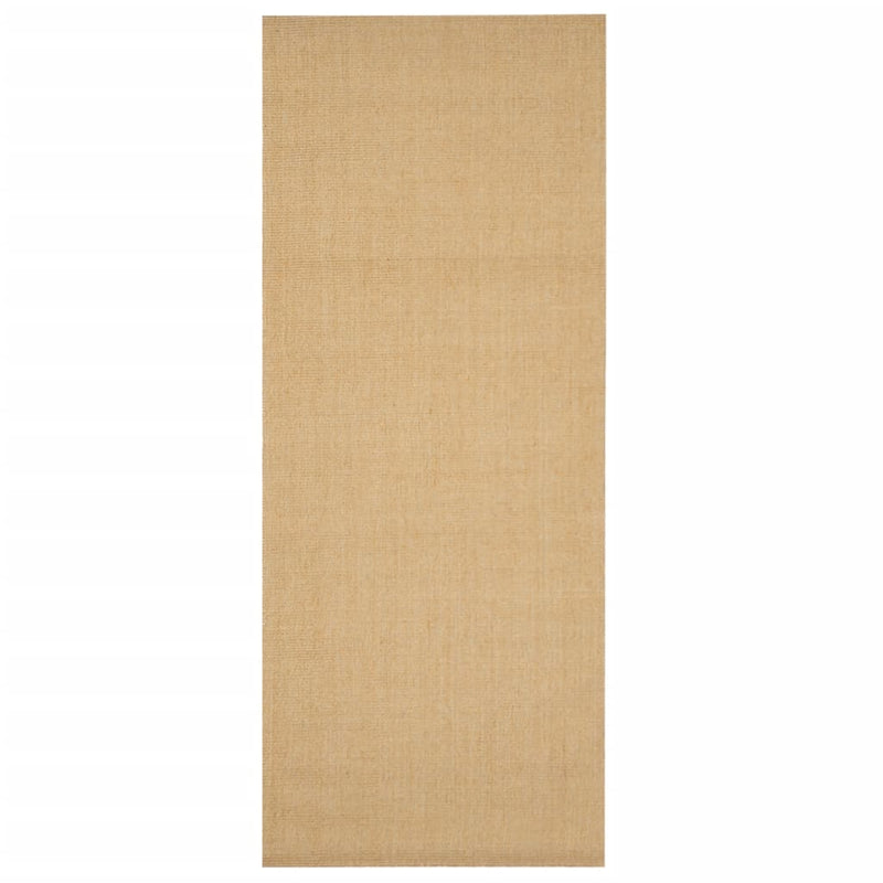 Load image into Gallery viewer, Vidaxl vloerkleed 80x200 cm natuurlijk sisal
