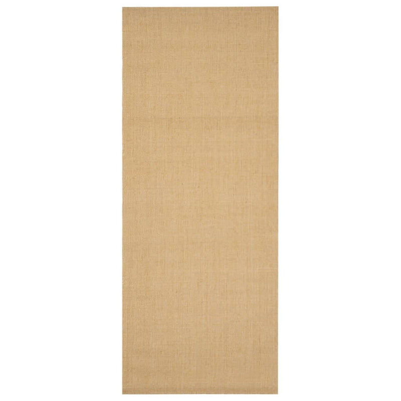 Load image into Gallery viewer, Vidaxl vloerkleed 100x250 cm natuurlijk sisal
