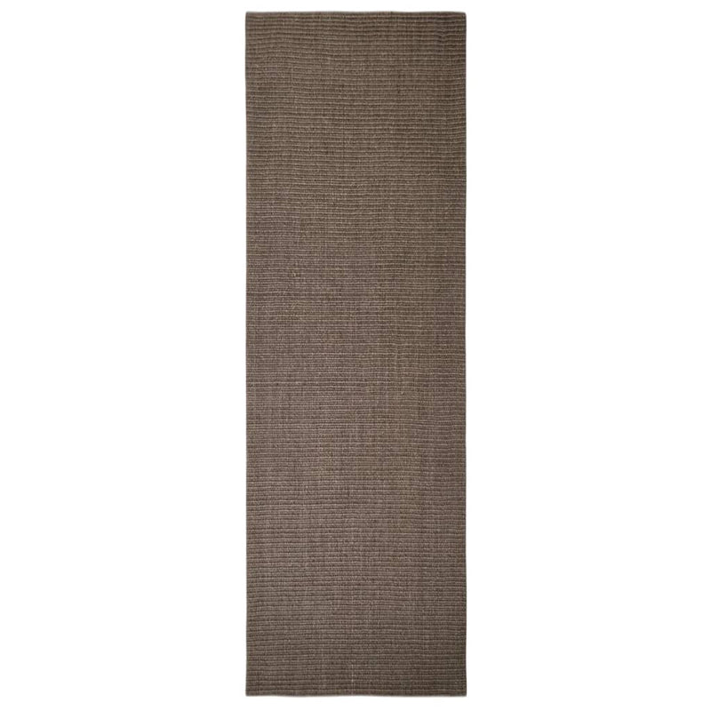 Load image into Gallery viewer, Vidaxl vloerkleed 80x250 cm natuurlijk sisal bruin
