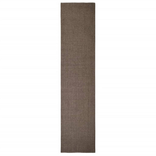 Vidaxl vloerkleed 80x350 cm natuurlijk sisal bruin