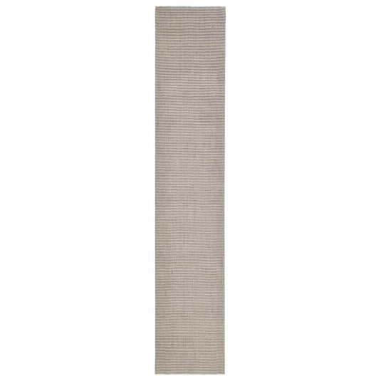 Vidaxl vloerkleed 66x350 cm natuurlijk sisal zandkleurig