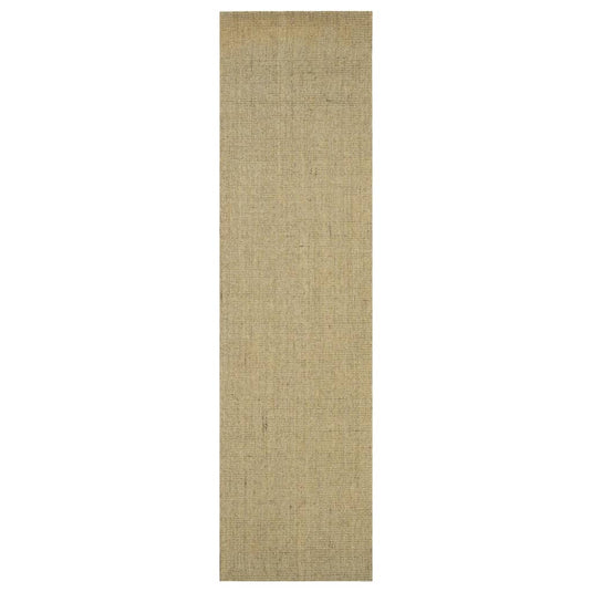 Vidaxl vloerkleed 66x250 cm natuurlijk sisal groen