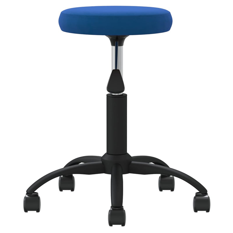 Load image into Gallery viewer, Vidaxl massagekruk fluweel blauw
