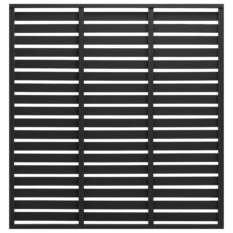 Load image into Gallery viewer, Vidaxl schuttingpaneel 180x180 cm hkc zwart

