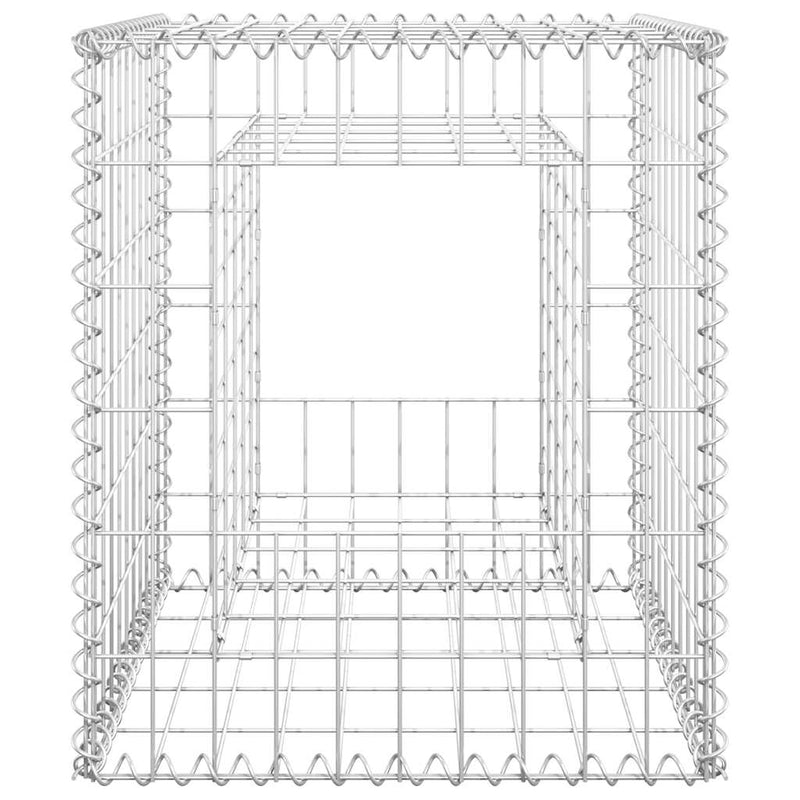 Load image into Gallery viewer, Vidaxl schanskorf paal 50x50x60 cm ijzer

