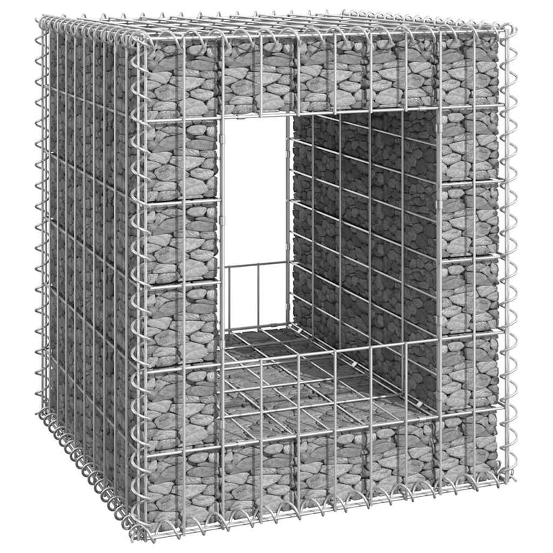 Load image into Gallery viewer, Vidaxl schanskorf paal 50x50x60 cm ijzer

