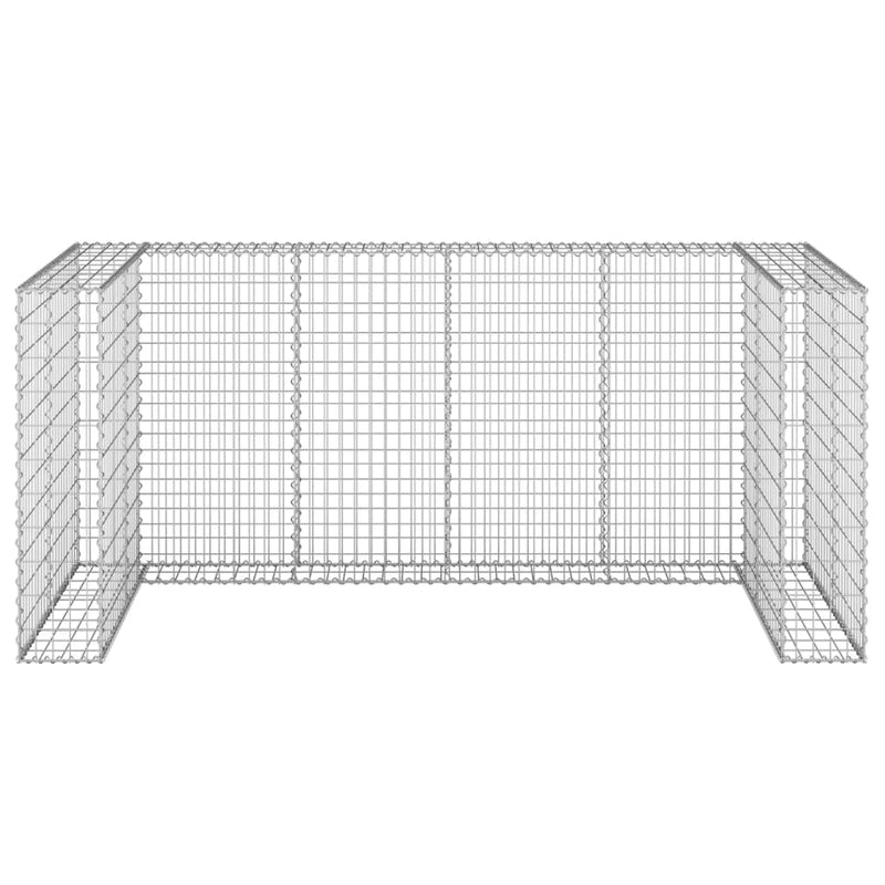 Load image into Gallery viewer, VidaXL Schanskorf voor containers 254x100x110 cm gegalvaniseerd staal
