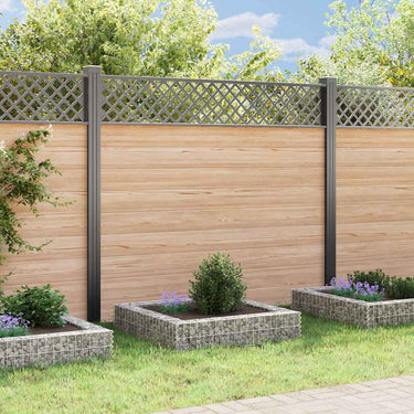 Vidaxl gabion plantenbak verhoogd 100x100x20 cm gegalvaniseerd staal