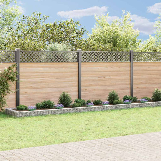 Vidaxl gabion plantenbak verhoogd 800x100x20 cm gegalvaniseerd staal
