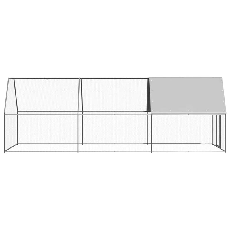 ギャラリービューアに画像をロードする, VidaXL Kippenhok 2x6x2 m gegalvaniseerd staal
