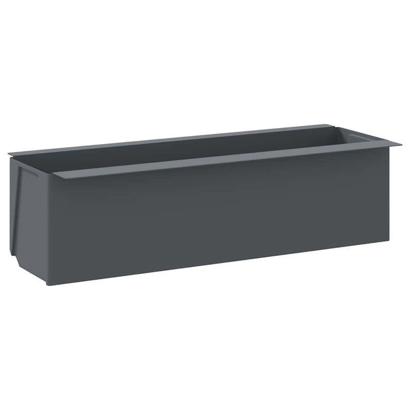 Load image into Gallery viewer, Vidaxl bloembakken voor europallets 12 st 36x13,5x9,5 cm pp grijs

