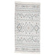 VidaXL Vloerkleed 160x230 cm katoen beige en blauw