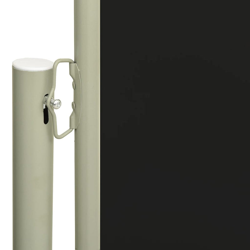 Load image into Gallery viewer, Vidaxl windscherm uittrekbaar 117x300 cm zwart
