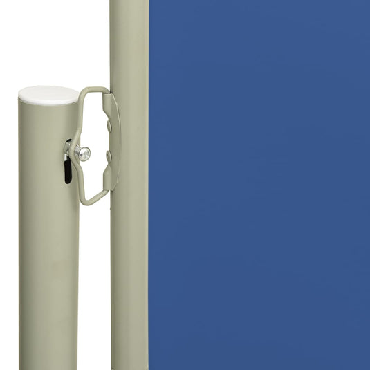 Vidaxl windscherm uittrekbaar 117x300 cm blauw