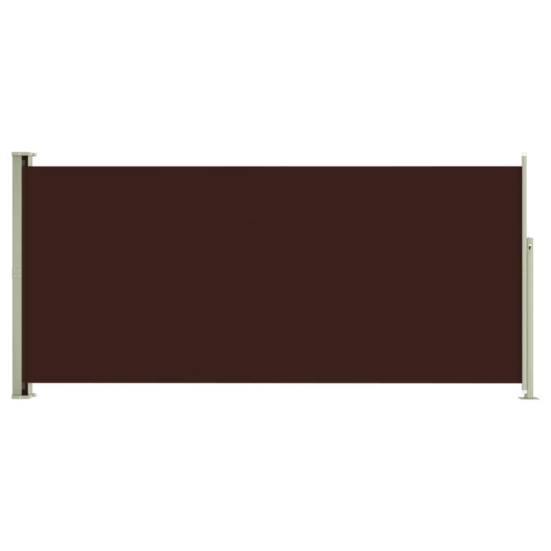 Load image into Gallery viewer, VidaXL Tuinscherm uittrekbaar 140x300 cm bruin

