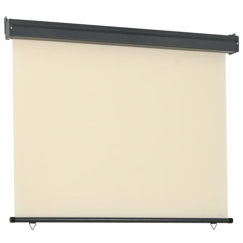 Load image into Gallery viewer, VidaXL Balkonscherm 122x250 cm crèmekleurig
