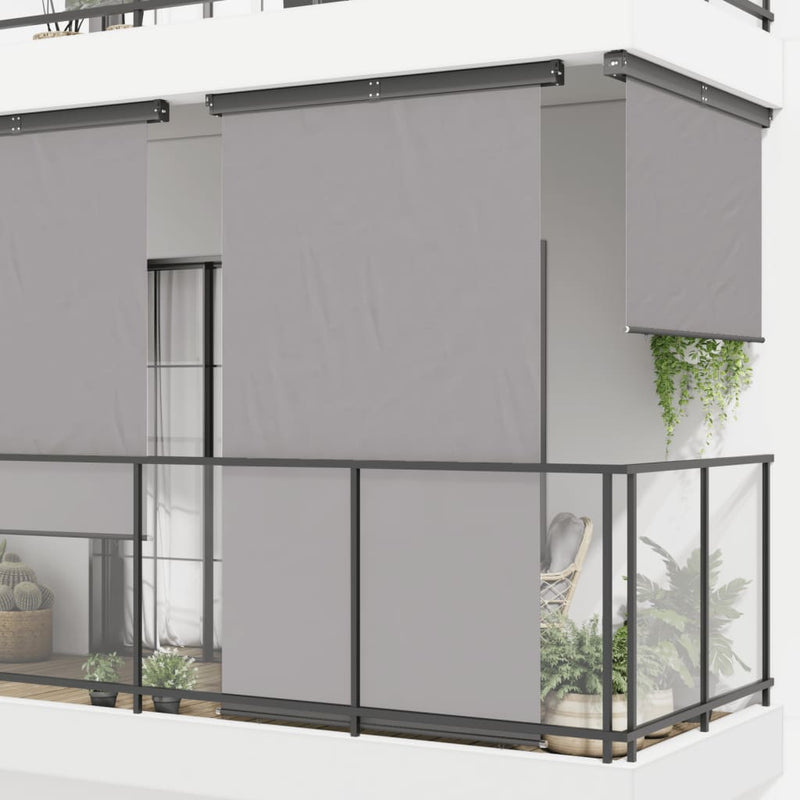 Load image into Gallery viewer, VidaXL Balkonscherm 145x250 cm grijs
