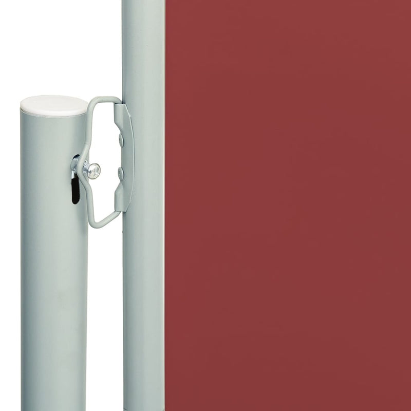ギャラリービューアに画像をロードする, VidaXL Windscherm uittrekbaar 117x300 cm rood
