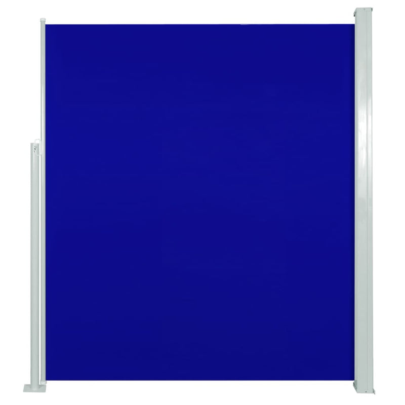 Afbeelding laden in galerijviewer, Vidaxl tuinscherm uittrekbaar 160x300 cm blauw
