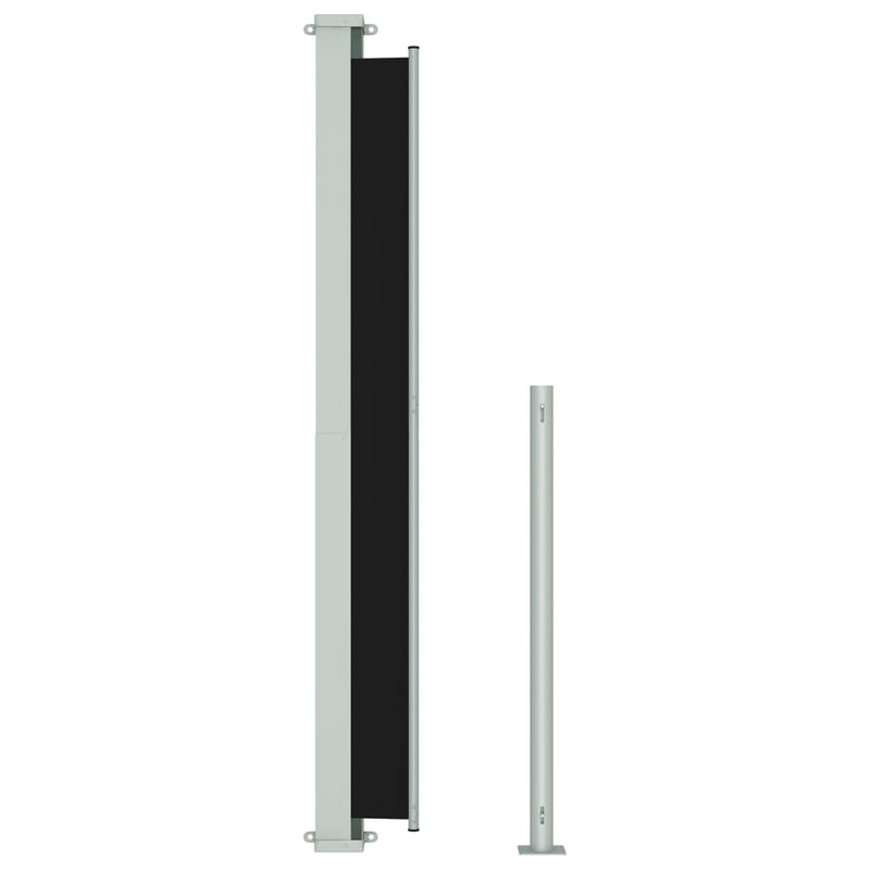 Load image into Gallery viewer, VidaXL Tuinscherm uittrekbaar 180x300 cm zwart
