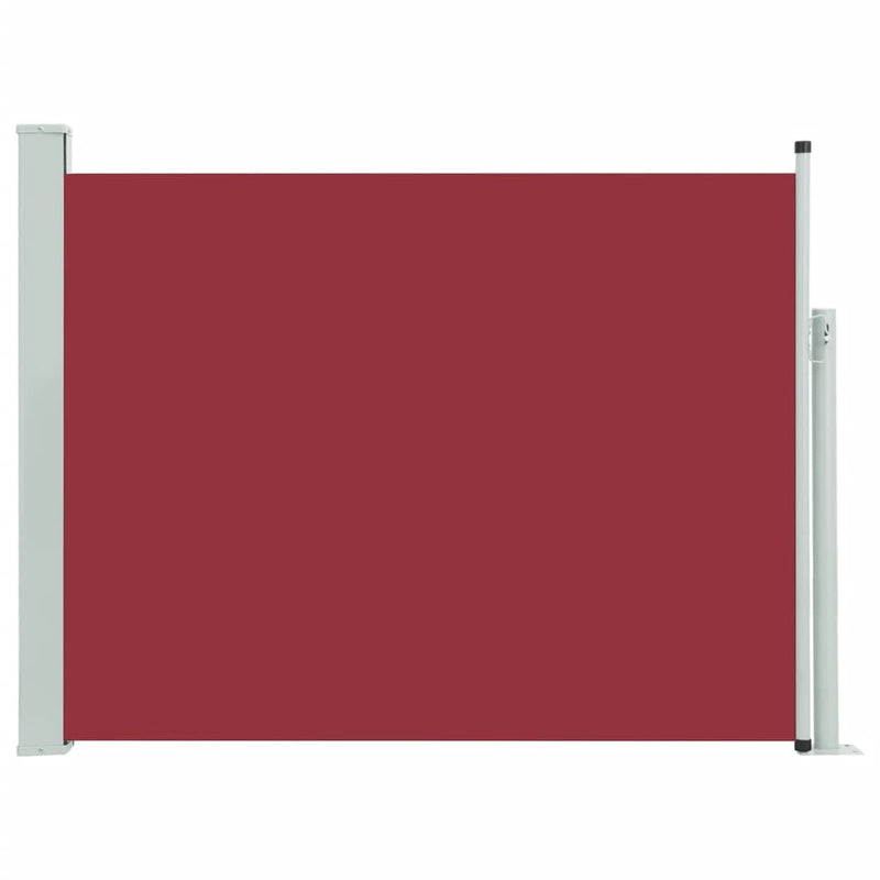 Afbeelding laden in galerijviewer, Vidaxl tuinscherm uittrekbaar 140x500 cm rood
